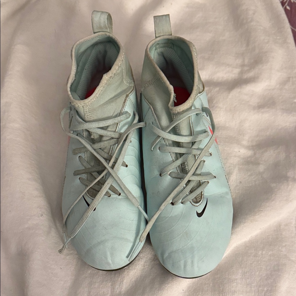 Nike Kids Sky Blue Cleats